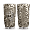 Skull Bronze Style Personalized THA2210048 Stainless Steel Tumbler