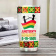 Juneteenth My Independence Day Break Every Chain Africa American Independence Day African Black DNGB1806002Z Stainless Steel Tumbler