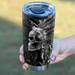 3D Gothic Skull Butterfly Personalized KD2 HAL0901002Z Stainless Steel Tumbler