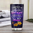Personalized Black Women Once In A Lifetime AGMZ1206003Z Stainless Steel Tumbler