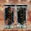 Afro King And Queen Couple KD2 HAL2112005 Stainless Steel Tumbler