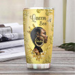 Black Queen Bee Personalized NNRZ0904007Z Stainless Steel Tumbler