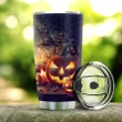 There Is Magic In The Night When Pumpkins Glow By Moonlight Witch Boo Ghost Scary Pumpkin Trick Or Treat Halloween DNGB2306001Z Stainless Steel Tumbler