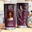 African Women Makeup Personalized THV1410004 Stainless Steel Tumbler