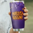 We Scare Because We Care Witch Boo Ghost Scary Pumpkin Trick Or Treat Halloween AEGB2106003Z Stainless Steel Tumbler