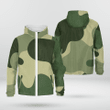 Camouflage Print Lightweight Wind Jacket Always On-Trend