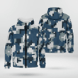 Camouflage Print Lightweight Wind Jacket Sporty & Stylish Look