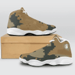 Camo Classic Basketball Shoes Smooth And Suave White Sole