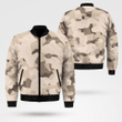 Camouflage Bomber Jacket Printed Classic & Sporty