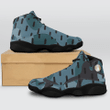 Camo Basketball Sneakers Unique Design Black Sole For Men & Women NEW