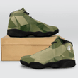Camouflage Basketball Player Shoes Cool Looking Black Sole Unisex