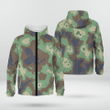 Camouflage Colorful Windbreaker Jacket Warm & Lightweight