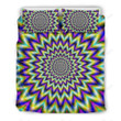 Twinkle Psychedelic Printed Set Comforter Duvet Cover With Two Pillowcase Bedding Set