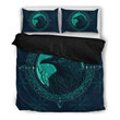 Viking Raven The Death Is Coming Set Comforter Duvet Cover With Two Pillowcase Bedding Set
