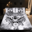 Tribal Wolf Dreamcatcher Set Comforter Duvet Cover With Two Pillowcase Bedding Set