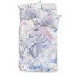 Unicorn Sweet Life Set Comforter Duvet Cover With Two Pillowcase Bedding Set