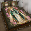 Our Lady Immaculate Conception of Mary Quilt Bed Set