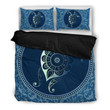 Textured Turtle Circle Paisley Set Comforter Duvet Cover With Two Pillowcase Bedding Set
