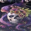 Flowery Skull Bedding