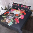 King And Queen - Skull Bedding Set Cover