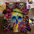 Watercolor Skull Bedding
