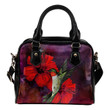 Hibiscus Shoulder Handbag 06 - Ah