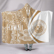 Hawaii Polynesian Hooded Blanket - Circle Style 07 J1