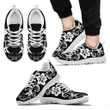 Hibiscus Royal Pattern Sneakers - Ah