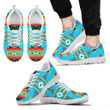 Seven Tribes Turquoise Sopo Sneakers White Sole