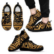 Black And Gold Men'S Sneakers