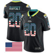 Nike Jacksonville Jaguars #20 Jalen Ramsey Black Men's Stitched Nfl Limited Rush Usa Flag Jersey Nfl