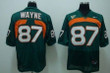 Miami Hurricanes #87 Wayne Green Jersey Ncaa