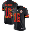 Nike Kansas City Chiefs #16 Len Dawson Black Men's Stitched Nfl Limited Rush Jersey Nfl