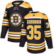 Adidas Bruins #35 Anton Khudobin Black Home Stitched Nhl Jersey Nhl