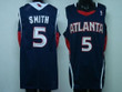 Atlanta Hawks #5 Josh Smith Blue Swingman Jersey Nba