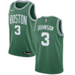 Nike Boston Celtics #3 Dennis Johnson Green Nba Swingman Icon Edition Jersey Nba