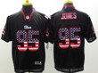 Nike New England Patriots #95 Chandler Jones 2014 Usa Flag Fashion Black Elite Jersey Nfl