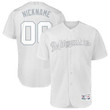 Personalize Jersey Milwaukee Brewers Majestic 2019 Players' Weekend Flex Base Authentic Roster Custom White Jersey Mlb