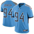 Nike Tennessee Titans #94 Austin Johnson Light Blue Team Color Men's Stitched Nfl Vapor Untouchable Limited Jersey Nfl