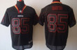 Nike San Francisco 49Ers #85 Vernon Davis Lights Out Black Elite Jersey Nfl