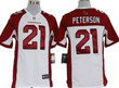 Nike Arizona Cardinals #21 Patrick Peterson White Game Jersey Nfl