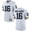 Men's Michigan Wolverines #16 Ann Arbor White Stitched College Football Brand Jordan Ncaa Jersey Ncaa