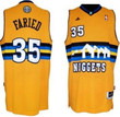 Denver Nuggets #35 Kenneth Faried Revolution 30 Swingman Yellow Jersey Nba