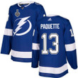 Adidas Lightning #13 Cedric Paquette Blue Home 2020 Stanley Cup Final Stitched Nhl Jersey Nhl