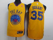 Nike Golden State Warriors #35 Kevin Durant Gold City Edition Jersey Nba