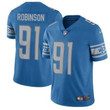 Nike Lions #91 A'shawn Robinson Blue Team Color Men's Stitched Nfl Limited Jersey Nfl