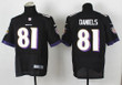 Nike Baltimore Ravens #81 Owen Daniels 2013 Black Elite Jersey Nfl