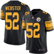 Men's Pittsburgh Steelers #52 Mike Webster Retired Black 2016 Color Rush Stitched Nfl Nike Limited Jersey Nfl