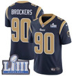 Youth Los Angeles Rams #90 Michael Brockers Navy Blue Nike Nfl Home Vapor Untouchable Super Bowl Liii Bound Limited Jersey Nfl