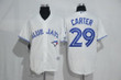 Men's Toronto Blue Jays #29 Joe Carter Retired White Cool Base Stitched Mlb Jersey Mlb